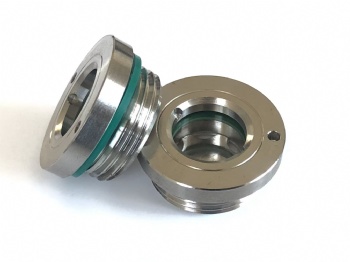 BSP Circle Oil Sight Glass
