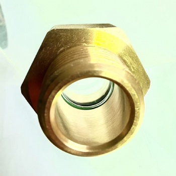 NPT Brass Dome Oil Sight Glass