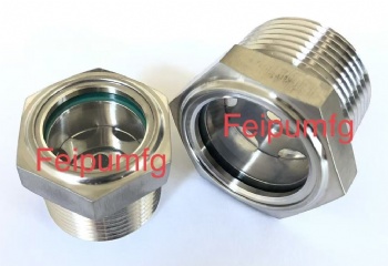 BSPT Stainless Steel Oil Sight Glass