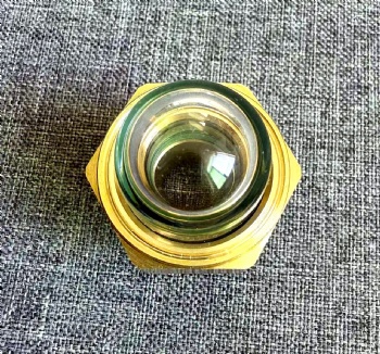 NPT Brass Dome Oil Sight Glass