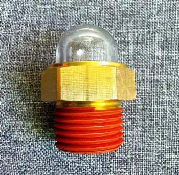 NPT Brass Dome Oil Sight Glass